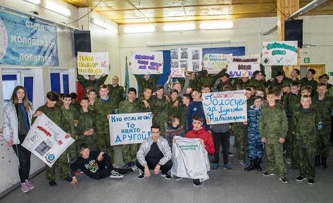 В военно-спортивном лагере  «Барсова гора» состоялись выборы президента лагеря