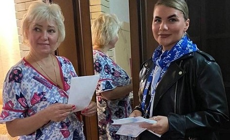 Члены участковых избирательных комиссий города Сургута приступили  к адресному информированию избирателей